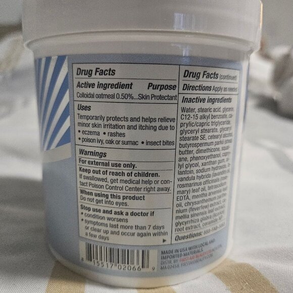 FIRST AID BEAUTY "ULTRA REPAIR CREAM" INTENSE HYDRATE- WINTER SOLICE- NEW/SEALED - Picture 3 of 4